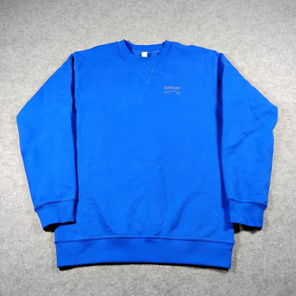 Lululemon Sunrun League Official Apparel Crewneck Sweatshirt Blue Size 4
